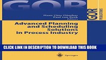 Collection Book Advanced Planning and Scheduling Solutions in Process Industry