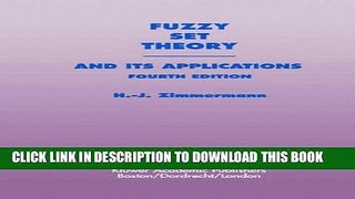 New Book Fuzzy Set Theory_and Its Applications