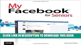 New Book My Facebook for Seniors