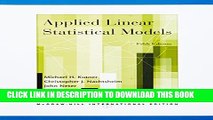 Collection Book Applied Linear Statistical Models