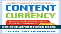 Collection Book Content is Currency: Developing Powerful Content for Web and Mobile