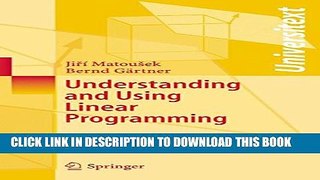 Collection Book Understanding and Using Linear Programming