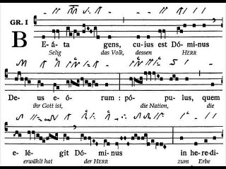 Graduale Beata gens, Dominica XXIII TpA (23 TO)