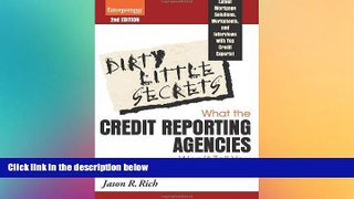 READ book  Dirty Little Secrets: What the Credit Reporting Agencies Won t Tell You  DOWNLOAD