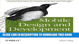 New Book Mobile Design and Development: Practical concepts and techniques for creating mobile