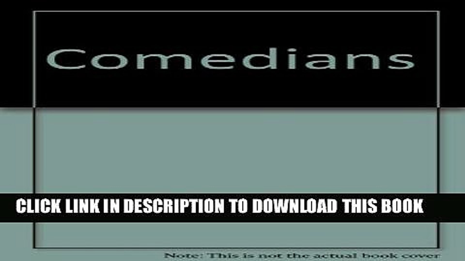 New Book Comedians