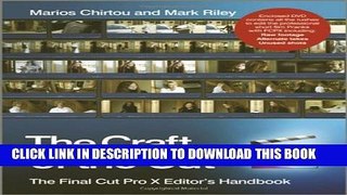 New Book The Craft of the Cut: The Final Cut Pro X Editor s Handbook by Mark Riley (2012-09-24)