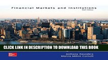 New Book Financial Markets and Institutions (The Mcgraw-Hill / Irwin Series in Finance, Insurance