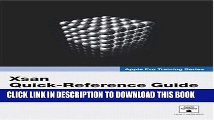 New Book Apple Pro Training Series: Xsan Quick-Reference Guide
