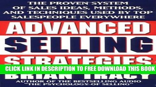 Collection Book Advanced Selling Strategies: The Proven System of Sales Ideas, Methods, and