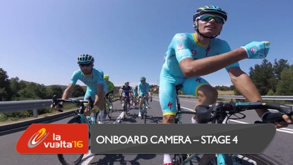 Onboard camera / Cámara a bordo - Etapa 4 - La Vuelta a España 2016