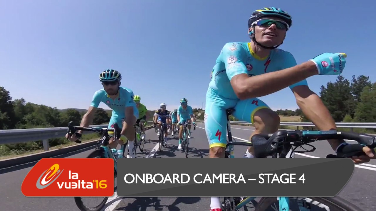 Onboard camera / Cámara a bordo - Etapa 4 - La Vuelta a España 2016