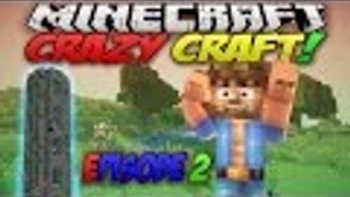 Minecraft CrazyCraft 2.1 Ep. 2 | EPICNESS HIMSELF! w/ TheGoldenVoiceGamer