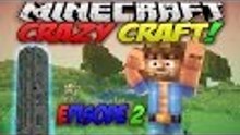 Minecraft CrazyCraft 2.1 Ep. 2 | EPICNESS HIMSELF! w/ TheGoldenVoiceGamer