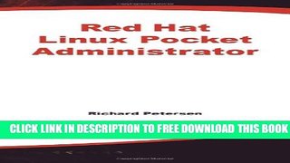 New Book Red Hat Linux Pocket Administrator