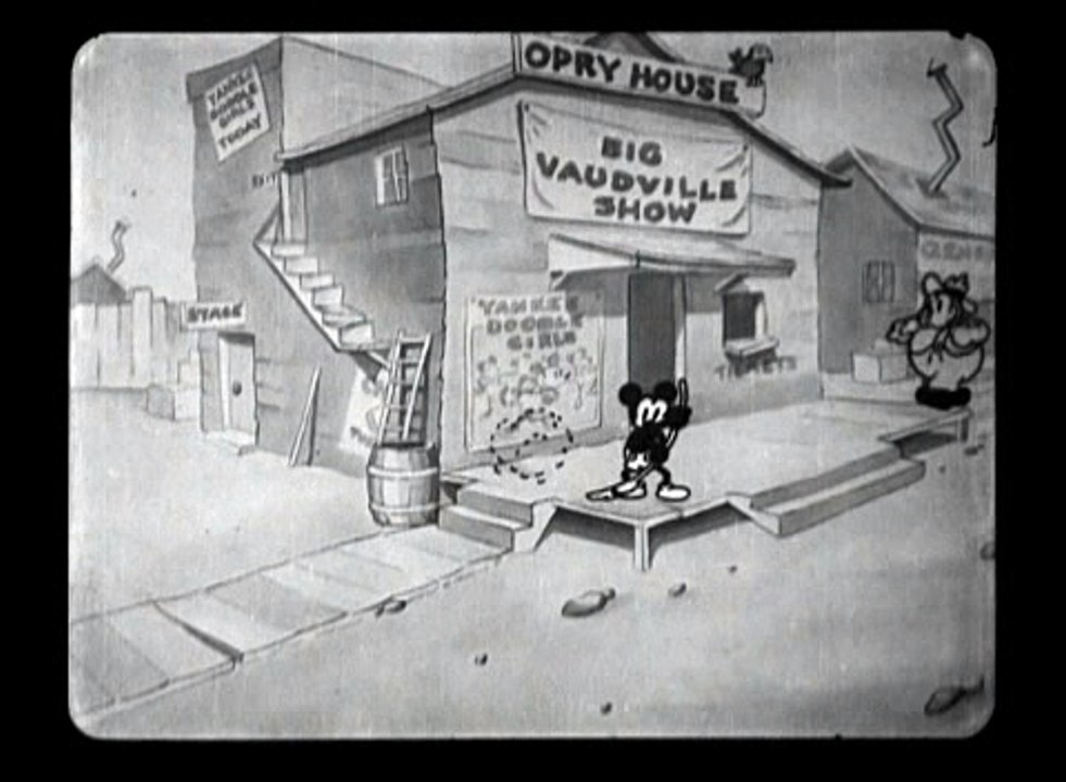 Mickey Mouse 1929 The Opry House