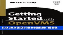 Collection Book Getting Started with OpenVMS: A Guide for New Users (HP Technologies)