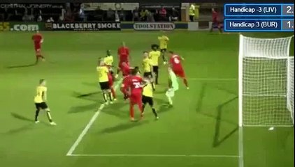 Tom Naylor Own Goal - Burton Albion vs Liverpool 0-3 EFL 23/8/2016 HD