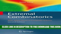 Collection Book Extremal Combinatorics: With Applications in Computer Science (Texts in