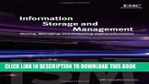 New Book Information Storage and Management: Storing, Managing, and Protecting Digital Information