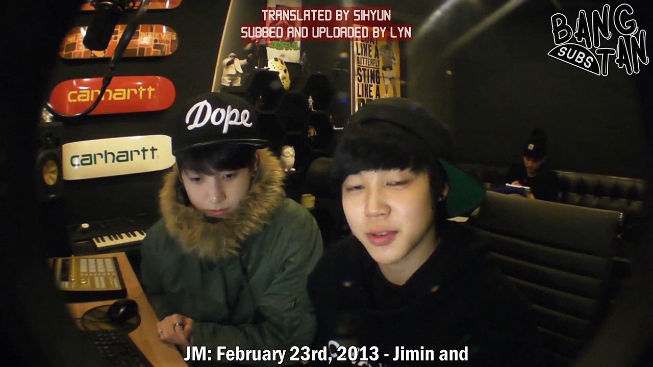 [ENG] 130224 Jimin & Jungkook's log