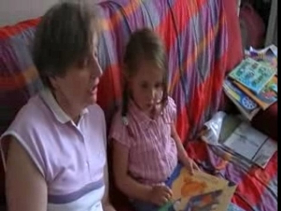 Lecture chez Mémé Maryse