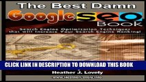 [PDF] The Best Damn Google Seo Book - Black   White Edition: Search Engine Optimization Techniques