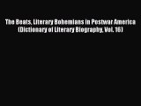 [PDF] The Beats Literary Bohemians in Postwar America (Dictionary of Literary Biography Vol.