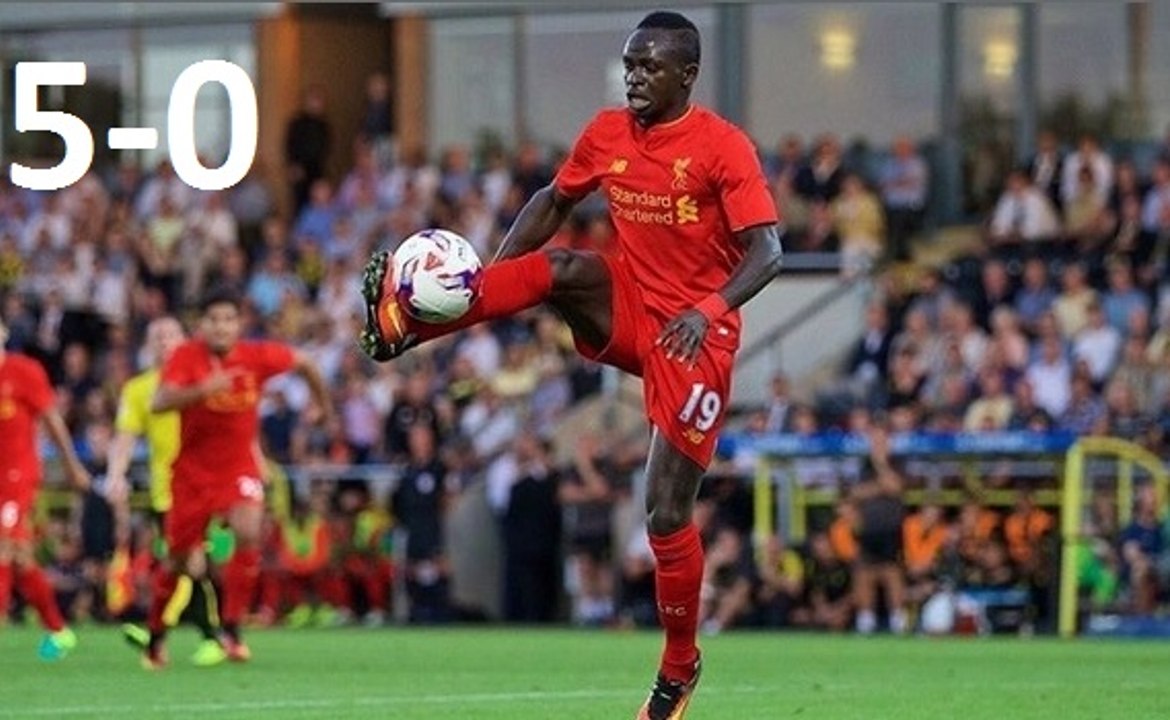Liverpool vs Burton Albion 5-0 - EFL Cup 2016 - All Goals & Full Highlights HD
