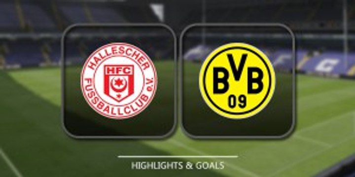 Hallescher FC vs Borussia Dortmund 0-3 All Goals & Full Highlights (Friendly Match) 23.08.2016 HD