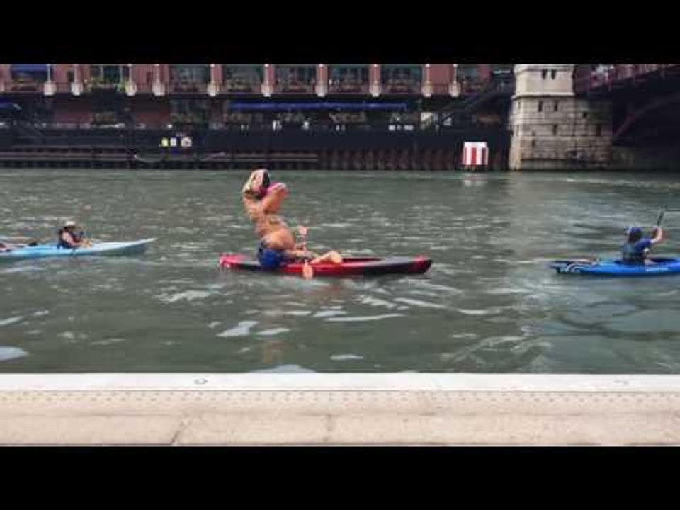 T. Rex Proves That Short Arms Are No Obstacles to Kayaking
