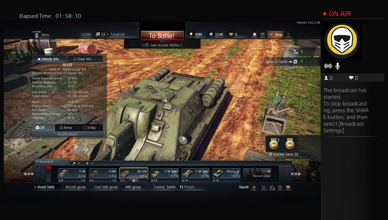cindirvfd's Live PS4 Broadcast