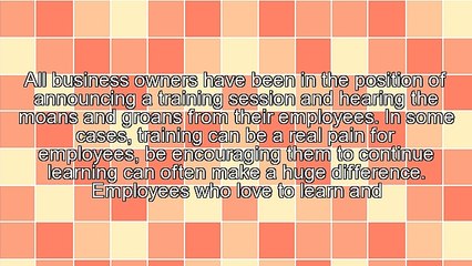 How to Train a Small Business Staff