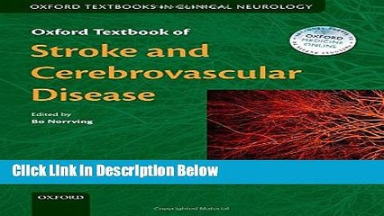 [Fresh] Oxford Textbook of Stroke and Cerebrovascular Disease (Oxford Textbooks in Clinical