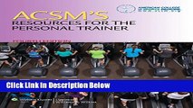 [Best Seller] ACSM s Resources for the Personal Trainer New Reads