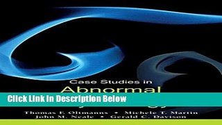[Get] Case Studies in Abnormal Psychology Free New