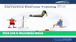[Best Seller] NASM Essentials Of Corrective Exercise Training: First Edition Revised Ebooks Reads