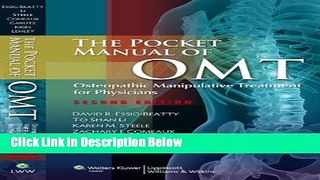 [Best Seller] The Pocket Manual of OMT: Osteopathic Manipulative Treatment for Physicians Ebooks