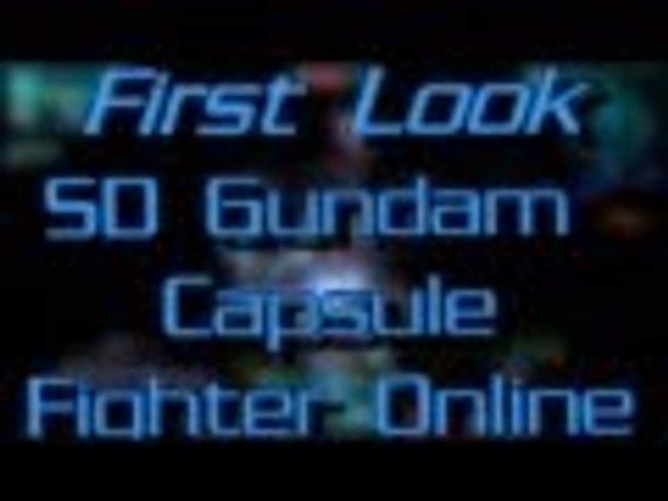 Neo's Note's: SD Gundam Capsule Fighter Online