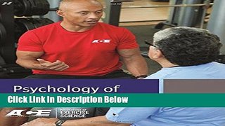 [Best Seller] Psychology of Health and Fitness: Applications for Behavior Change (Foundations of
