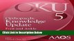 [Best Seller] Orthopaedic Knowledge Update: Foot and Ankle 5 (Orthopedic Knowledge Update) New Reads