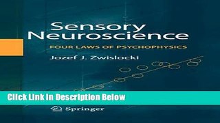 [Reads] Sensory Neuroscience: Four Laws of Psychophysics Free Books