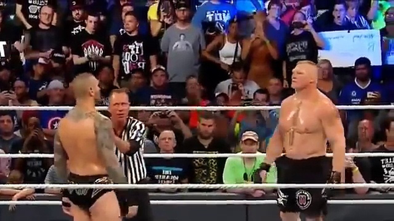 Brock lesnar vs Randy orton   WWE Summerslam 2016 part 13  ||  21 august 2016
