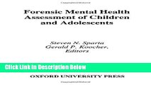 [Best] Forensic Mental Health Assessment of Children and Adolescents Online Ebook