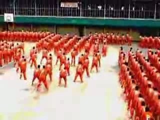 Stupéfiante Choréraphie d'une prison aux philipines