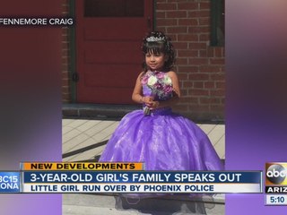 Young girl continues to fight for her life after being hit by PHX police cruiser