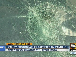 Photographer’s car destroyed by high school students