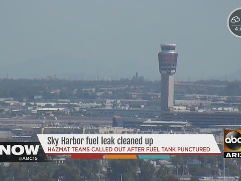 Hazmat situation at Sky Harbor Airport in Phoenix