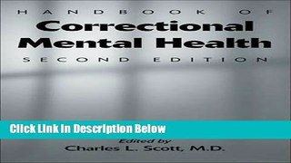[Get] Handbook of Correctional Mental Health Free New