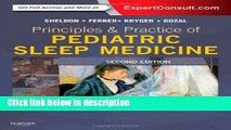 [Get] Principles and Practice of Pediatric Sleep Medicine: Expert Consult - Online and Print, 2e